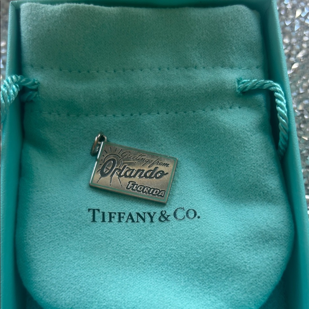 Tiffany & Co. Silver Orlando Florida Charm